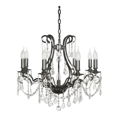 Подвесная люстра Dio D`arte Isola Nickel black Isola E 1.1.8.200 NB - купить в интернет-магазине ЛЮСТРАВИК