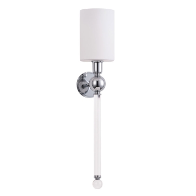 Бра Mirabella AP1 Chrome/White ★ Crystal Lux — купить в интернет магазине ЛЮСТРАВИК☀
