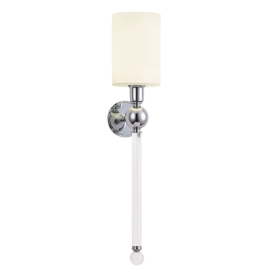 Бра Mirabella AP1 Chrome/White ★ Crystal Lux — купить в интернет магазине ЛЮСТРАВИК☀