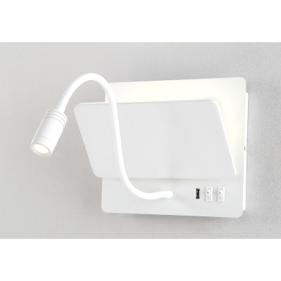 Бра DUO AP9W LED WH ★ Crystal Lux — купить в интернет магазине ЛЮСТРАВИК☀