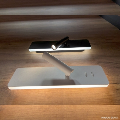Бра VECTOR AP15W LED WH ★ Crystal Lux — купить в интернет магазине ЛЮСТРАВИК☀