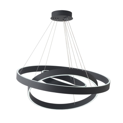 Люстру TRON SP158W LED BLACK ★ Crystal Lux — купить в интернет магазине ЛЮСТРАВИК☀