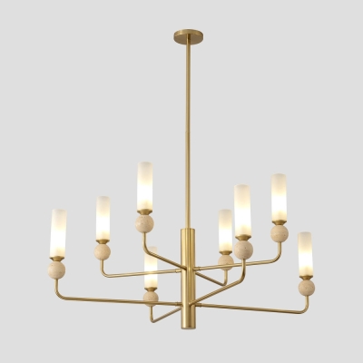 Люстру SIMPLY SP8 BRASS ★ Crystal Lux — купить в интернет магазине ЛЮСТРАВИК☀