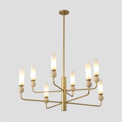 Люстру SIMPLY SP8 BRASS ★ Crystal Lux — купить в интернет магазине ЛЮСТРАВИК☀