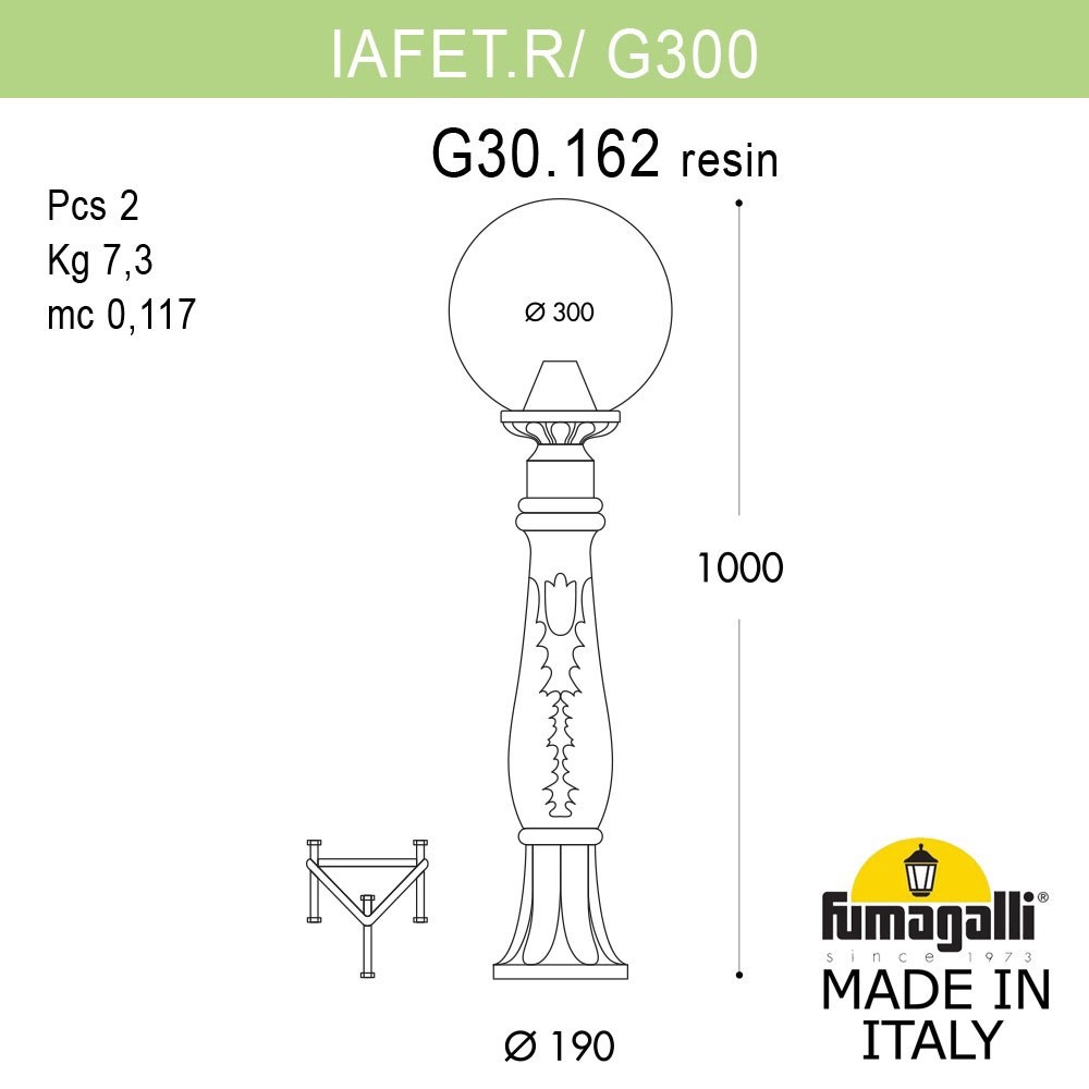 Светильник G30.162.000.BYF1R ★ Fumagalli — купить в интернет магазине ЛЮСТРАВИК☀