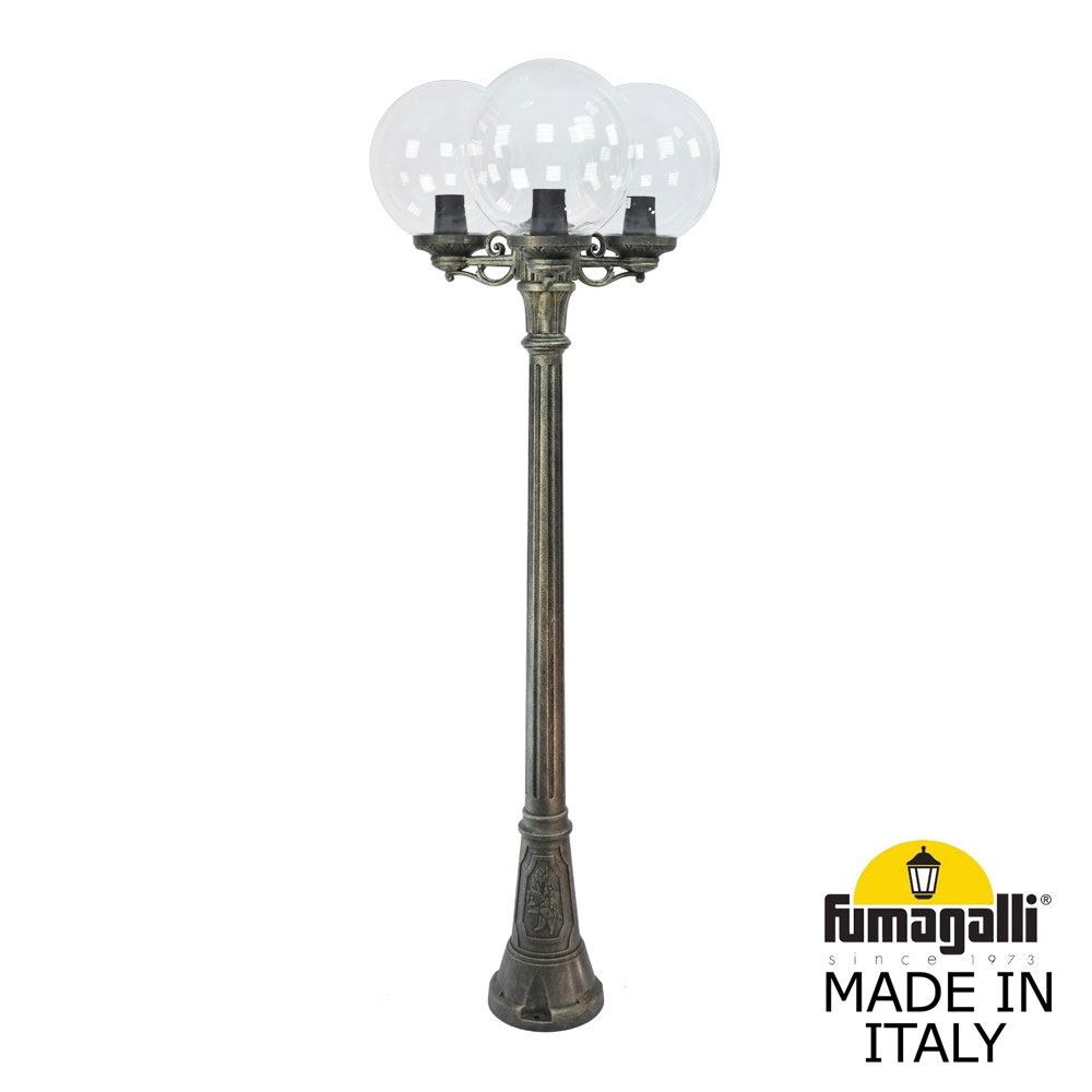 Уличный Фонарь G30.158.S30.BXF1R ★ Fumagalli — купить в интернет магазине ЛЮСТРАВИК☀