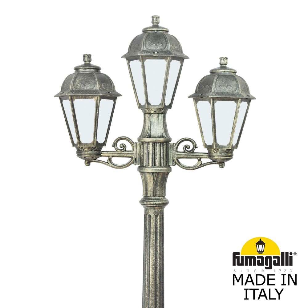 Уличный Фонарь K22.156.S21.BYF1R ★ Fumagalli — купить в интернет магазине ЛЮСТРАВИК☀