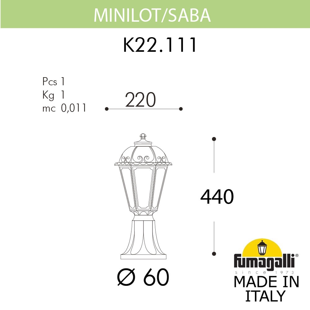 Светильник K22.111.000.BXF1R ★ Fumagalli — купить в интернет магазине ЛЮСТРАВИК☀