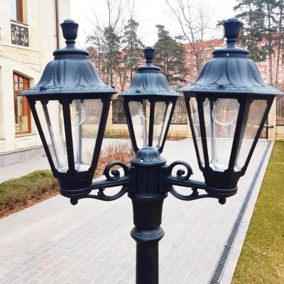 Фонарный Столб E26.158.S30.AXF1R ★ Fumagalli — купить в интернет магазине ЛЮСТРАВИК☀