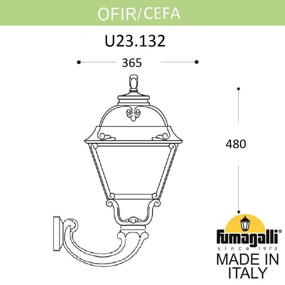 Светильник U23.132.000.AYF1R ★ Fumagalli — купить в интернет магазине ЛЮСТРАВИК☀