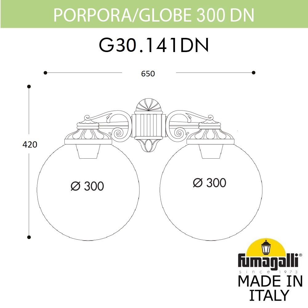 Светильник G30.141.000.AYF1RDN ★ Fumagalli — купить в интернет магазине ЛЮСТРАВИК☀