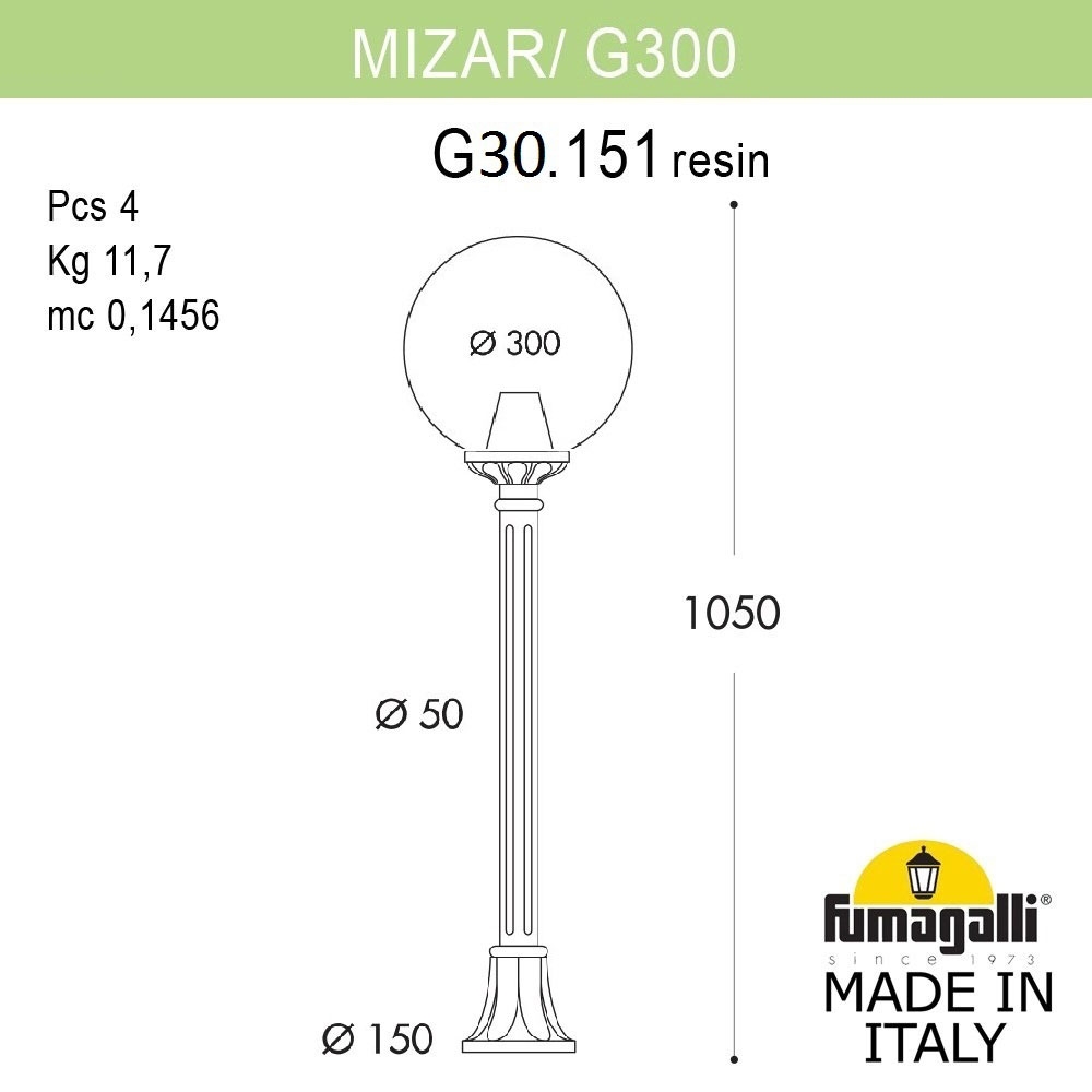 Светильник G30.151.000.WZF1R ★ Fumagalli — купить в интернет магазине ЛЮСТРАВИК☀