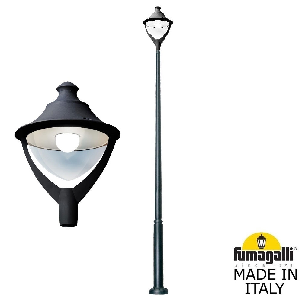 Парковый Фонарь P50.372.000.AXH27 ★ Fumagalli — купить в интернет магазине ЛЮСТРАВИК☀