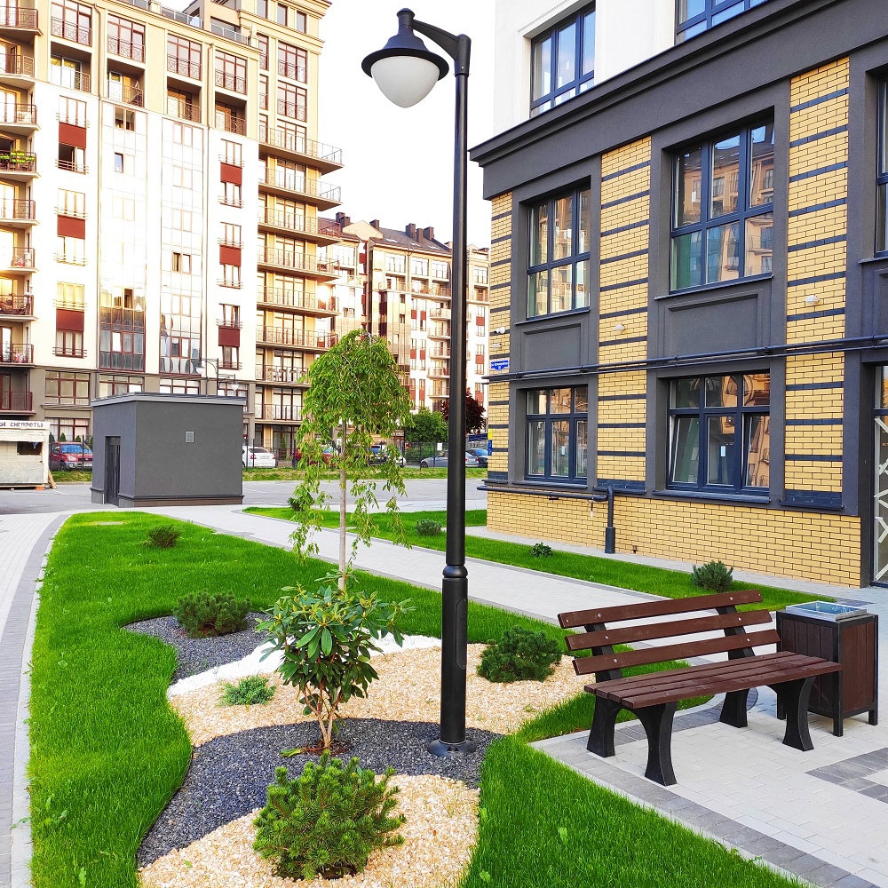 Парковый Фонарь V50.372.A10.AXH27 ★ Fumagalli — купить в интернет магазине ЛЮСТРАВИК☀