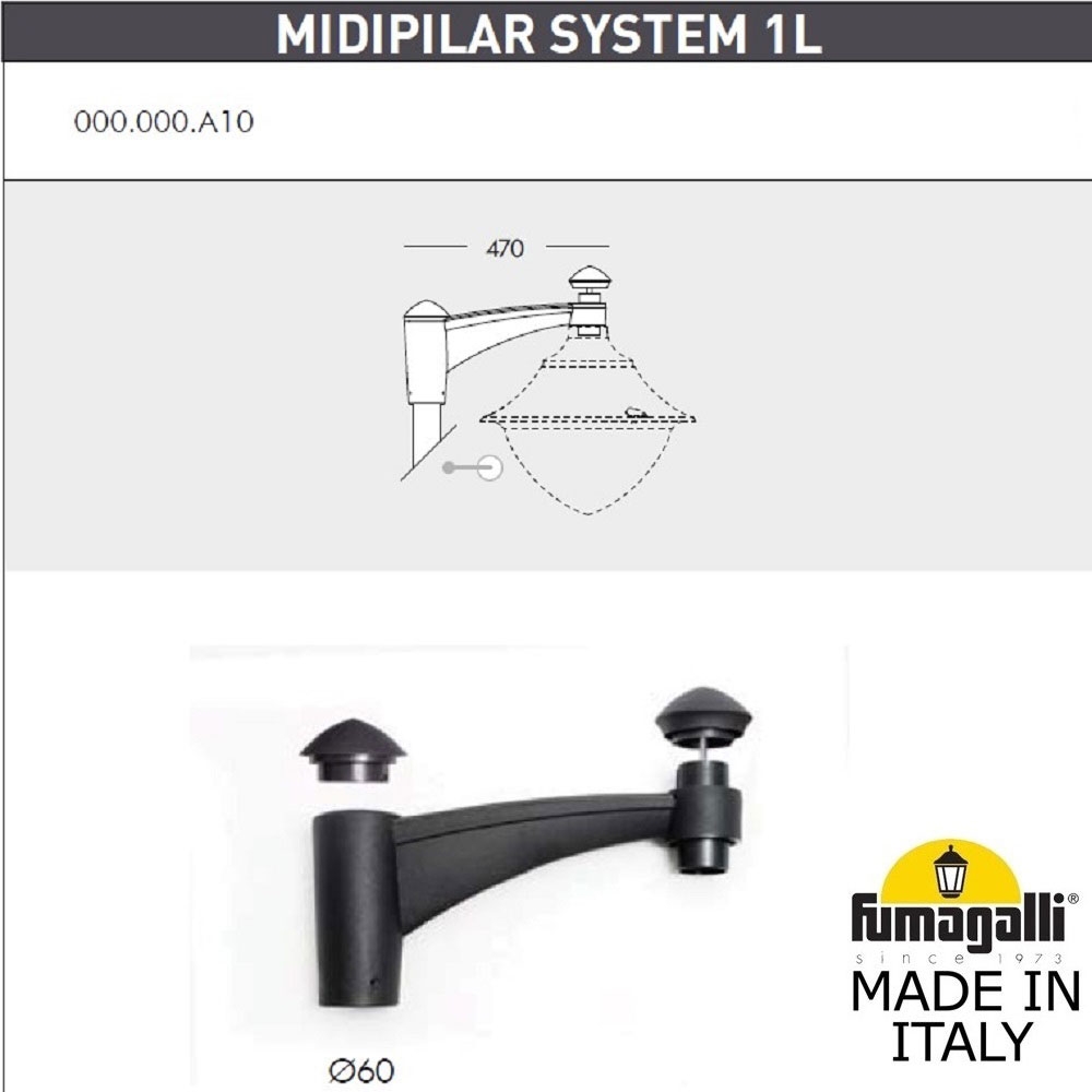 Парковый Фонарь G41.372.A10.AYE27 ★ Fumagalli — купить в интернет магазине ЛЮСТРАВИК☀