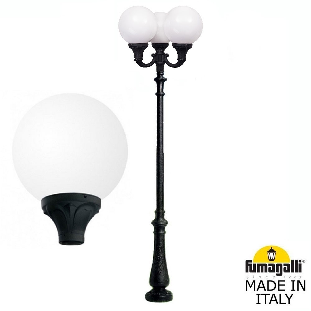 Парковый Фонарь G40.202.R30.AYE27 ★ Fumagalli — купить в интернет магазине ЛЮСТРАВИК☀
