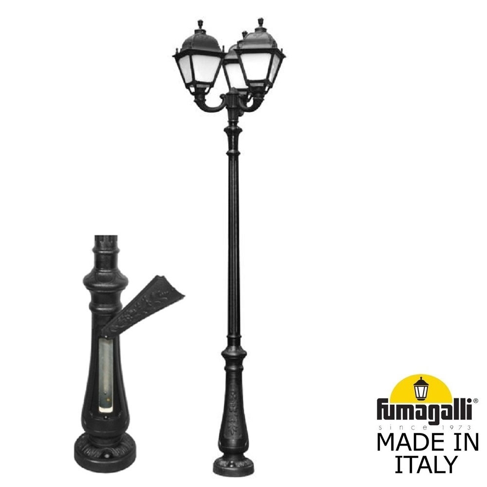Парковый Фонарь U33.202.R30.AYH27 ★ Fumagalli — купить в интернет магазине ЛЮСТРАВИК☀