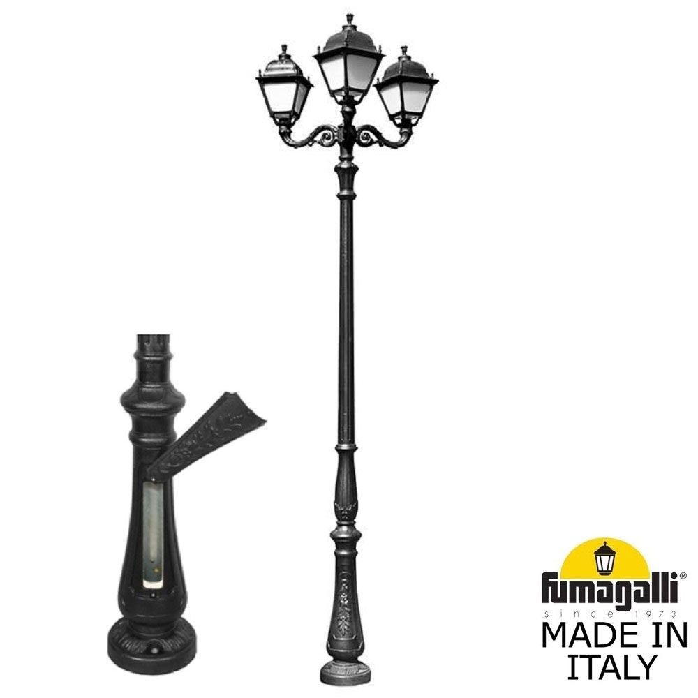 Парковый Фонарь U33.205.M30.AYH27 ★ Fumagalli — купить в интернет магазине ЛЮСТРАВИК☀