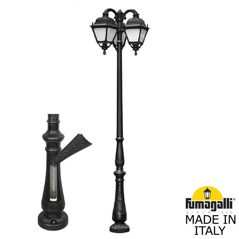 Парковый Фонарь U33.205.R30.AYH27 ★ Fumagalli — купить в интернет магазине ЛЮСТРАВИК☀
