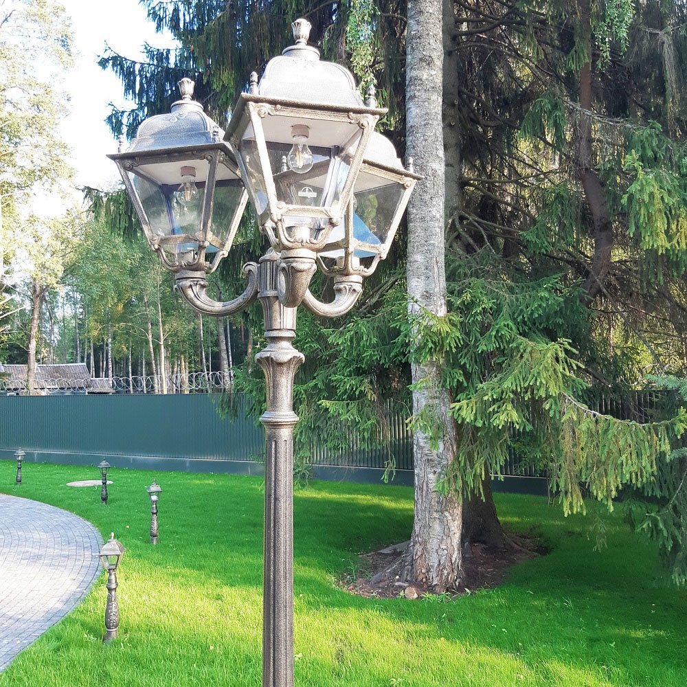 Парковый Фонарь U33.202.R30.BXH27 ★ Fumagalli — купить в интернет магазине ЛЮСТРАВИК☀