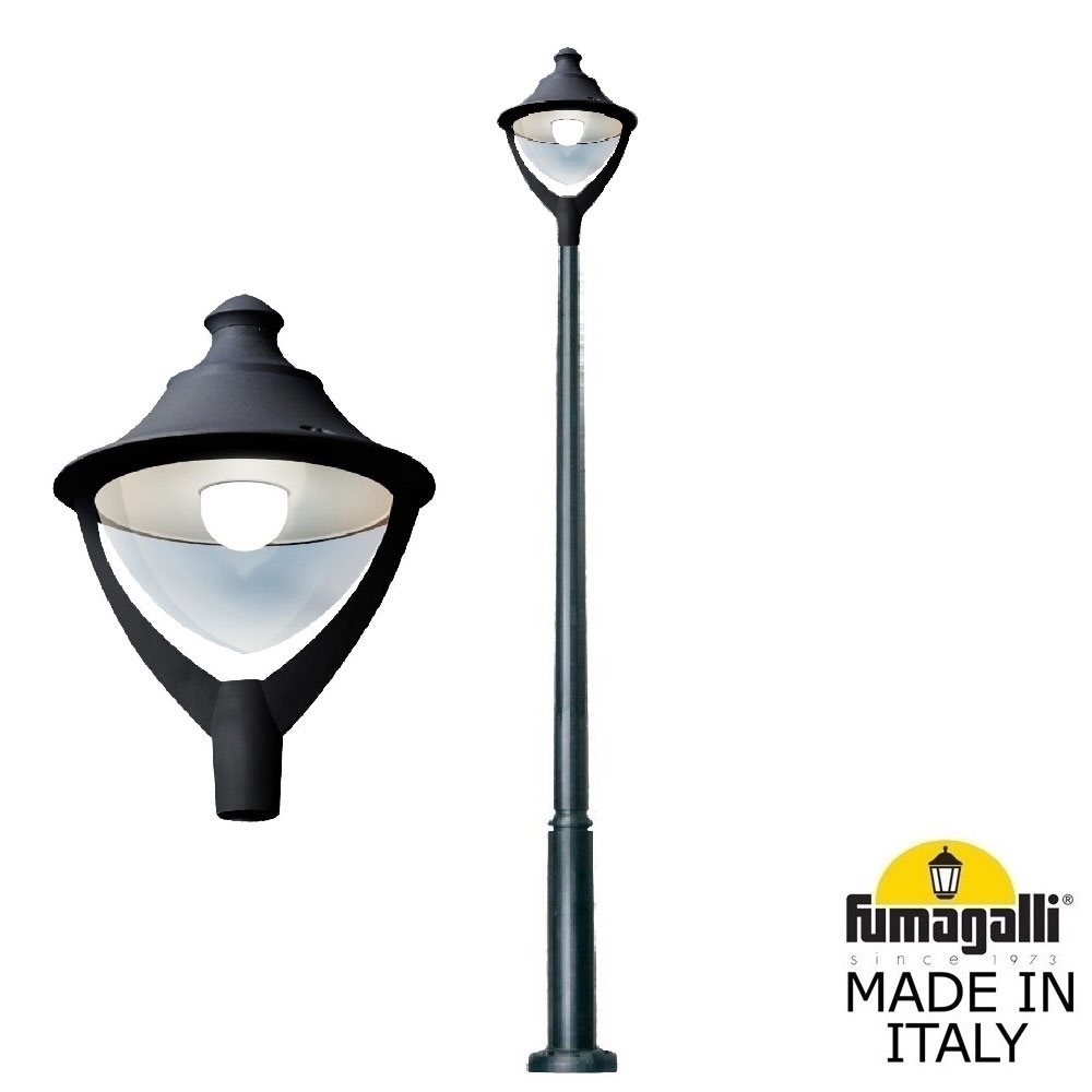 Парковый Фонарь P50.362.000.AXH27 ★ Fumagalli — купить в интернет магазине ЛЮСТРАВИК☀