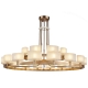 Люстру 4338+16/C  new gold ★ Newport — купить в интернет магазине ЛЮСТРАВИК☀