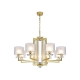 Люстру 4408+1/C mat.gold ★ Newport — купить в интернет магазине ЛЮСТРАВИК☀