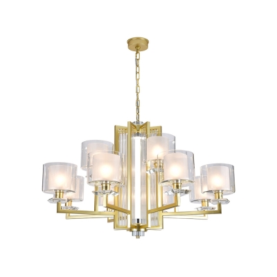 Люстру 4408+4/C mat.gold ★ Newport — купить в интернет магазине ЛЮСТРАВИК☀