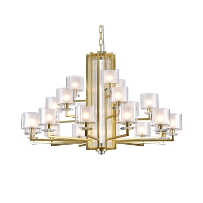 Люстру 4412+6+3/C mat.gold ★ Newport — купить в интернет магазине ЛЮСТРАВИК☀