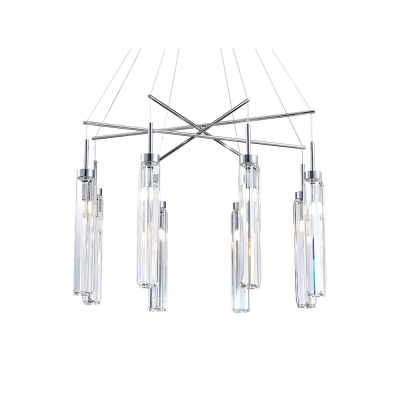 Люстру 4524+4/S chrome ★ Newport — купить в интернет магазине ЛЮСТРАВИК☀