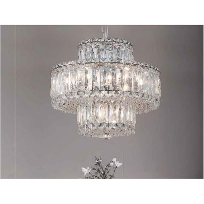 Люстру 8458+3/C chrome ★ Newport — купить в интернет магазине ЛЮСТРАВИК☀
