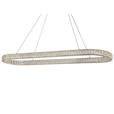 Люстру 8580/140 C oval chrome ★ Newport — купить в интернет магазине ЛЮСТРАВИК☀