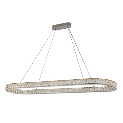 Люстру 8580/140 C oval chrome ★ Newport — купить в интернет магазине ЛЮСТРАВИК☀