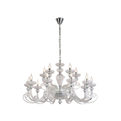 Люстру 8620+5/C chrome clear ★ Newport — купить в интернет магазине ЛЮСТРАВИК☀