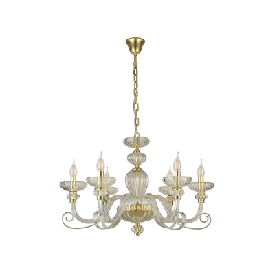 Люстру 8626/C mat.soft gold clear ★ Newport — купить в интернет магазине ЛЮСТРАВИК☀
