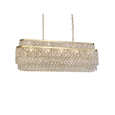 Люстру 8530/120 C oval gold polished ★ Newport — купить в интернет магазине ЛЮСТРАВИК☀