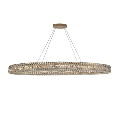 Люстру 8550/160 C oval gold polished ★ Newport — купить в интернет магазине ЛЮСТРАВИК☀