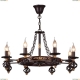 Люстра A4550LM-8CK ★Arte Lamp, Коричневый► — Купить▼