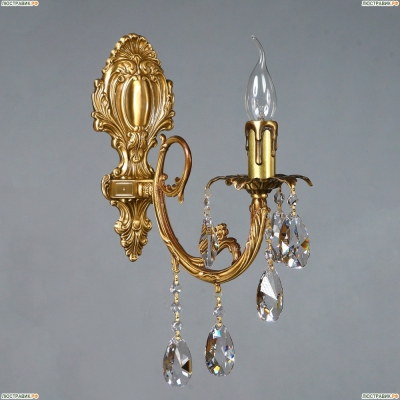 8888/1 AB Tear Drop Бра хрустальное AMBIENTE by BRIZZI, серия: Alicante