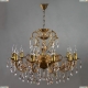 8888/10 AB Tear Drop Люстра хрустальная AMBIENTE by BRIZZI, серия: Alicante