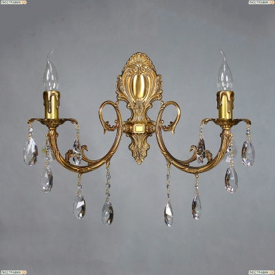 8888/2 AB Tear Drop Бра хрустальное AMBIENTE by BRIZZI, серия: Alicante