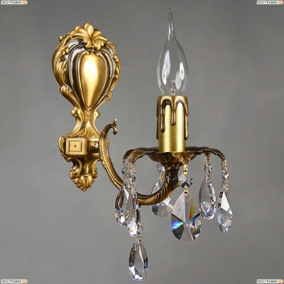 2226/1 AB Tear Drop Бра хрустальное AMBIENTE by BRIZZI, серия: Benisa