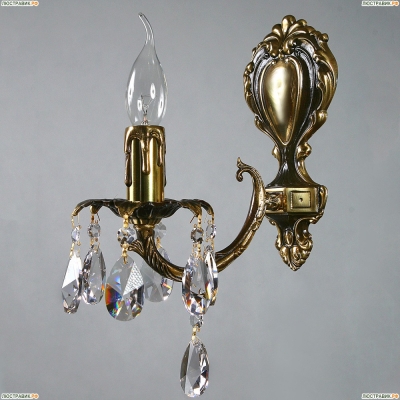 2226/1 PB Tear Drop Бра хрустальное AMBIENTE by BRIZZI, серия: Benisa