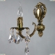 2226/1 PB Tear Drop Бра хрустальное AMBIENTE by BRIZZI, серия: Benisa