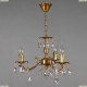 2226/3 AB Tear Drop Люстра хрустальная AMBIENTE by BRIZZI, серия: Benisa