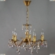 2226/5 AB Tear Drop Люстра хрустальная AMBIENTE by BRIZZI, серия: Benisa
