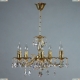 2226/5 WP Tear Drop Люстра хрустальная AMBIENTE by BRIZZI, серия: Benisa