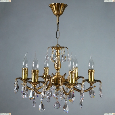 2226/6 AB Tear Drop Люстра хрустальная AMBIENTE by BRIZZI, серия: Benisa