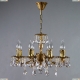 2226/8 AB Tear Drop Люстра хрустальная AMBIENTE by BRIZZI, серия: Benisa
