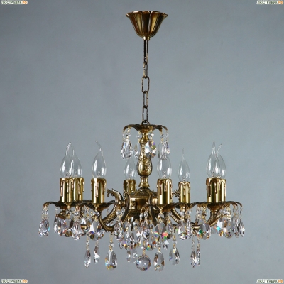 2226/8 PB Tear Drop Люстра хрустальная AMBIENTE by BRIZZI, серия: Benisa